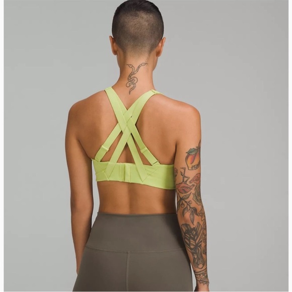 Lululemon Energy Bra High Support Wasabi 34DDD - Picture 2 of 7